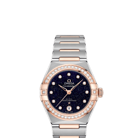 Omega Constellation Co-Axial Master Chronometer Stainless steel & Sedna™ Gold & Diamonds Lady’s Watch