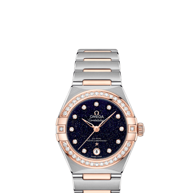 Omega Constellation Co-Axial Master Chronometer Stainless steel & Sedna™ Gold & Diamonds Lady’s Watch