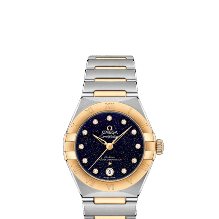 Omega Constellation Co-Axial Master Chronometer Stainless steel & Yellow Gold & Diamonds Lady’s Watch