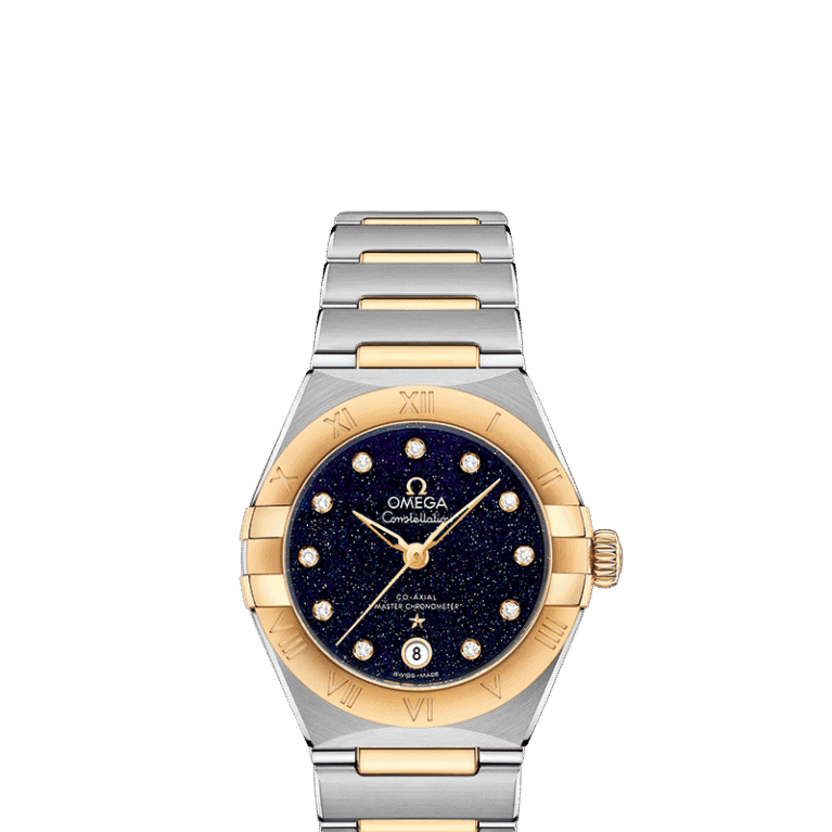 Omega Constellation Co-Axial Master Chronometer Stainless steel & Yellow Gold & Diamonds Lady’s Watch