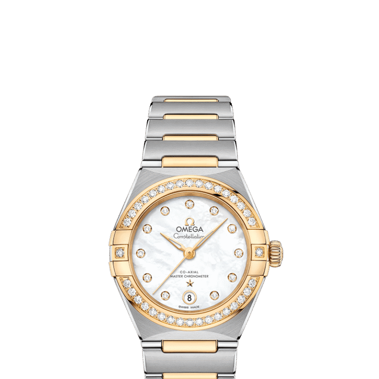 Omega Constellation Co-Axial Master Chronometer Stainless steel & Yellow Gold & Diamond Lady’s Watch