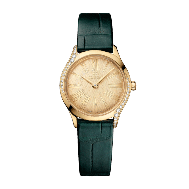 Omega De ville Mini Trésor 18K Moonshine™ Gold & Diamonds Lady's Watch