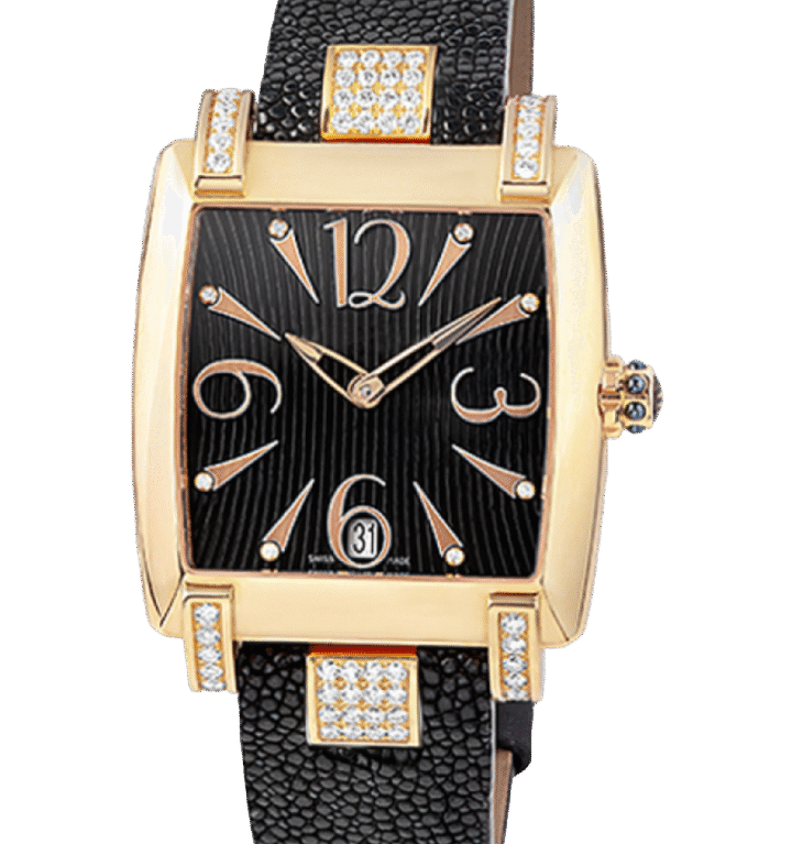 Ulysse Nardin Caprice 18K Rose Gold & Diamonds Ladies Watch