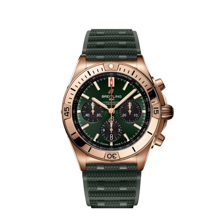 Breitling Chronomat Chronograph 18k Red Gold Men's Watch