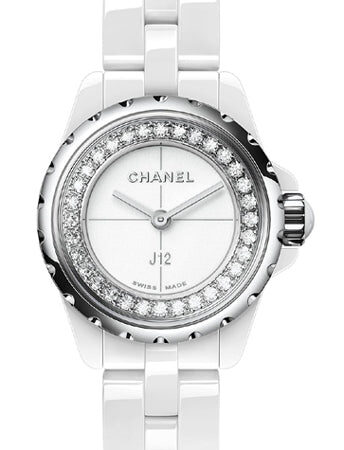 Chanel J12 Ceramic Diamond Lady's Watch