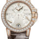 Harry Winston Ocean Biretrograde 18K Rose Gold Diamonds Ladies Watch
