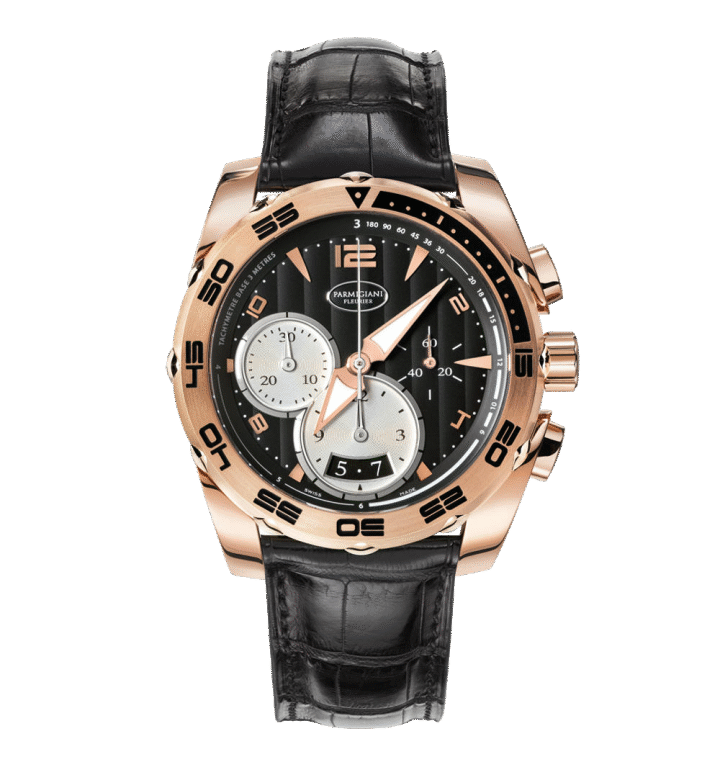 Parmigiani Fleurier Pershing 002 Chronograph 18K Rose Gold Men's Watch