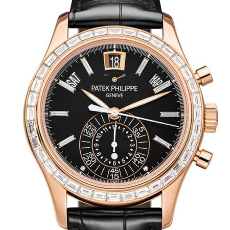 Patek Philippe Complications Annual Calendar Chronograph Rose God Diamonds Men’s Watch