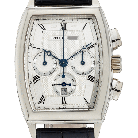 Breguet Heritage Chronograph 18K White Gold Men's Watch