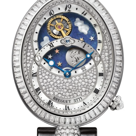 Breguet Reine De Naples 8999 18K White Gold Lady's Watch