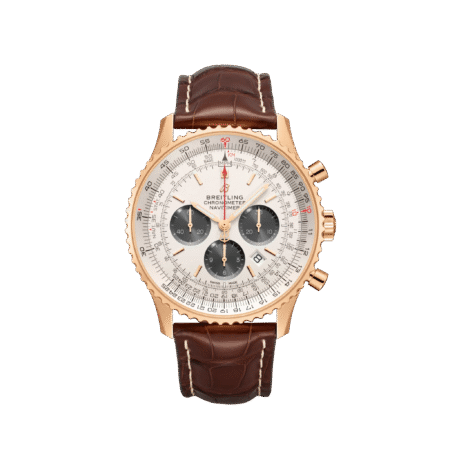 Breitling Navitimer B01 Chronograph 46 18K Red Gold Men's Watch