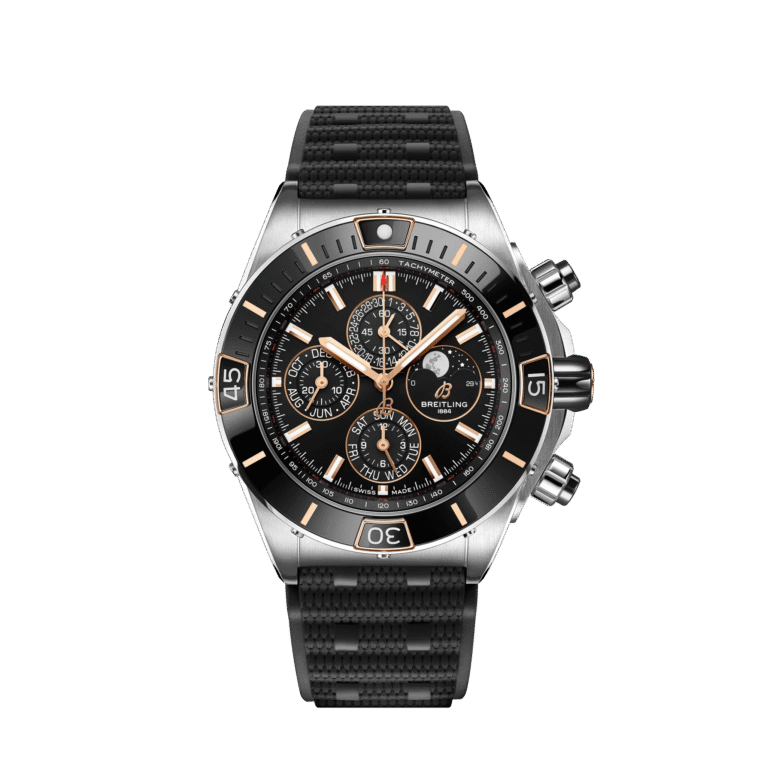 Breitling Super Chronomat 44 Four-Year Calendar Stainless Steel & 18k Red Gold Men's Watch