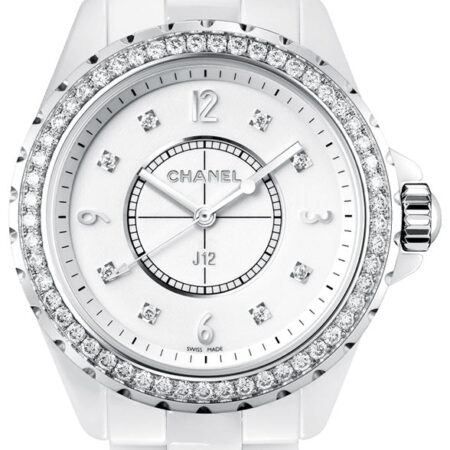 Chanel J12 Ceramic Diamond Lady's Watch