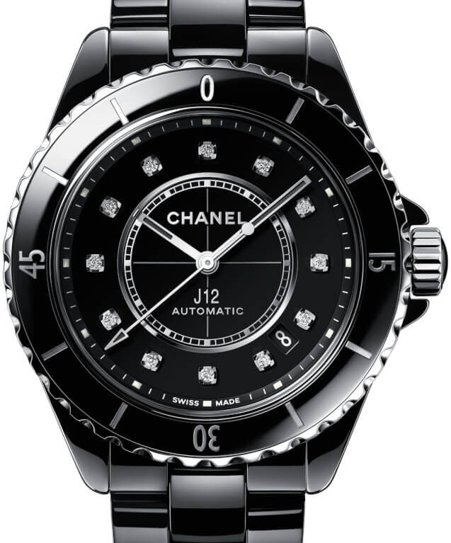 Chanel J12 Ceramic Diamond Lady's Watch