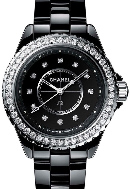 Chanel J12 Ceramic Diamond Lady's Watch