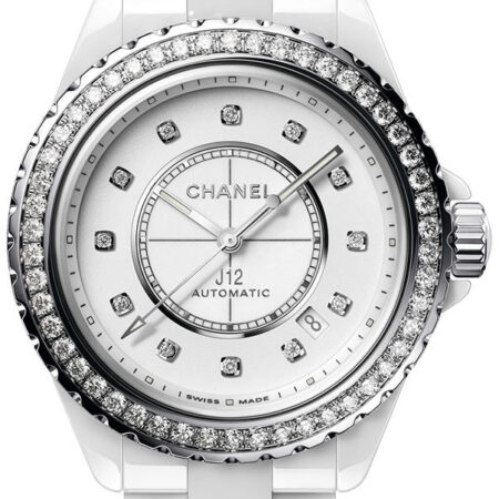 Chanel J12 Ceramic Diamond Lady's Watch