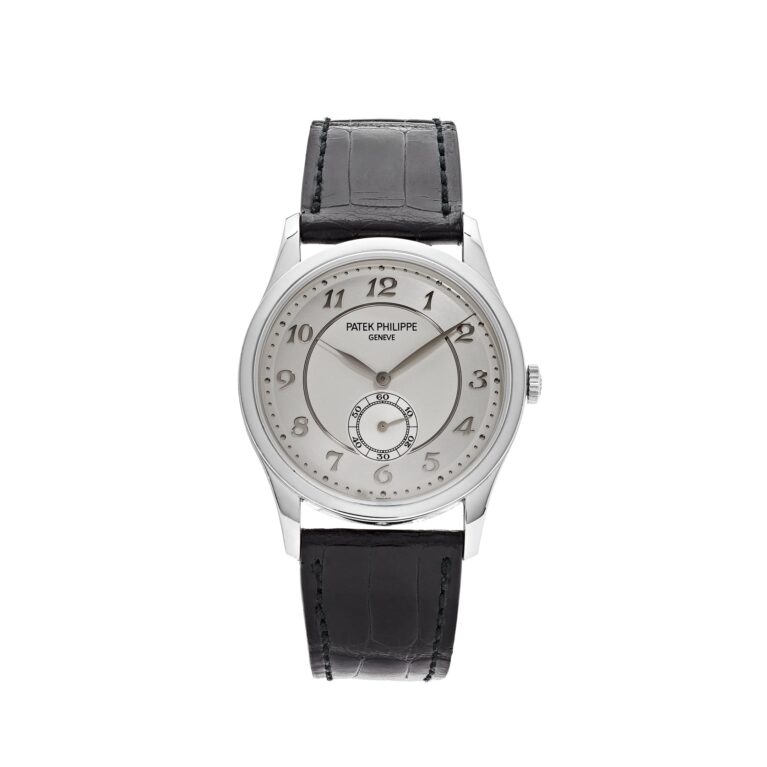 Patek Philippe Calatrava 5196P-001 Platinum Silver Dial