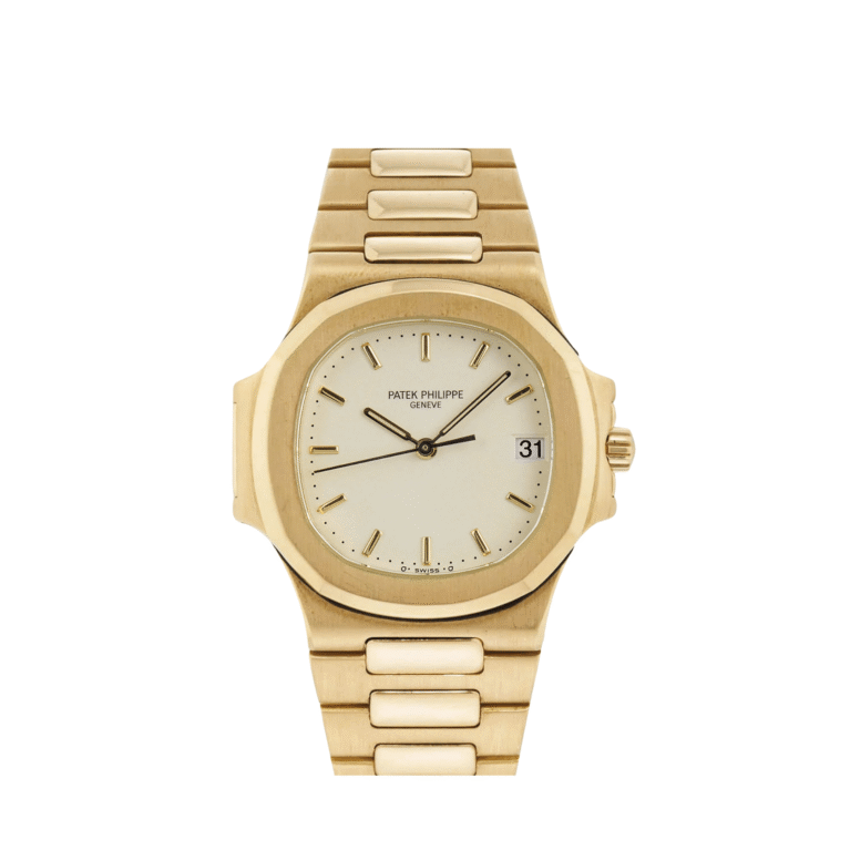 Patek Philippe Nautilus 3800/1J-001 Yellow Gold White Dial