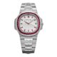 Patek Philippe Nautilus 5711/112P-010 Platinum White Dial Ruby Bezel