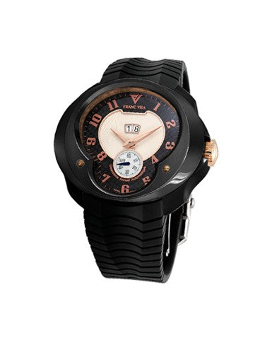 Franc Vila Quantieme Annuel Grand Dateur Automatique Stainless Steel Men's Watch