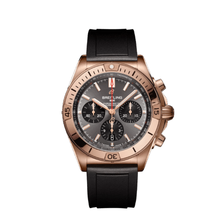 Breitling Chronomat B01 42 18K Red Gold Men's Watch